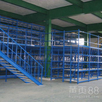【閣樓貨架訂制/工廠倉(cāng)庫(kù)貨架批發(fā)/萊陽(yáng)鋼結(jié)構(gòu)重型平臺(tái)貨架】- 